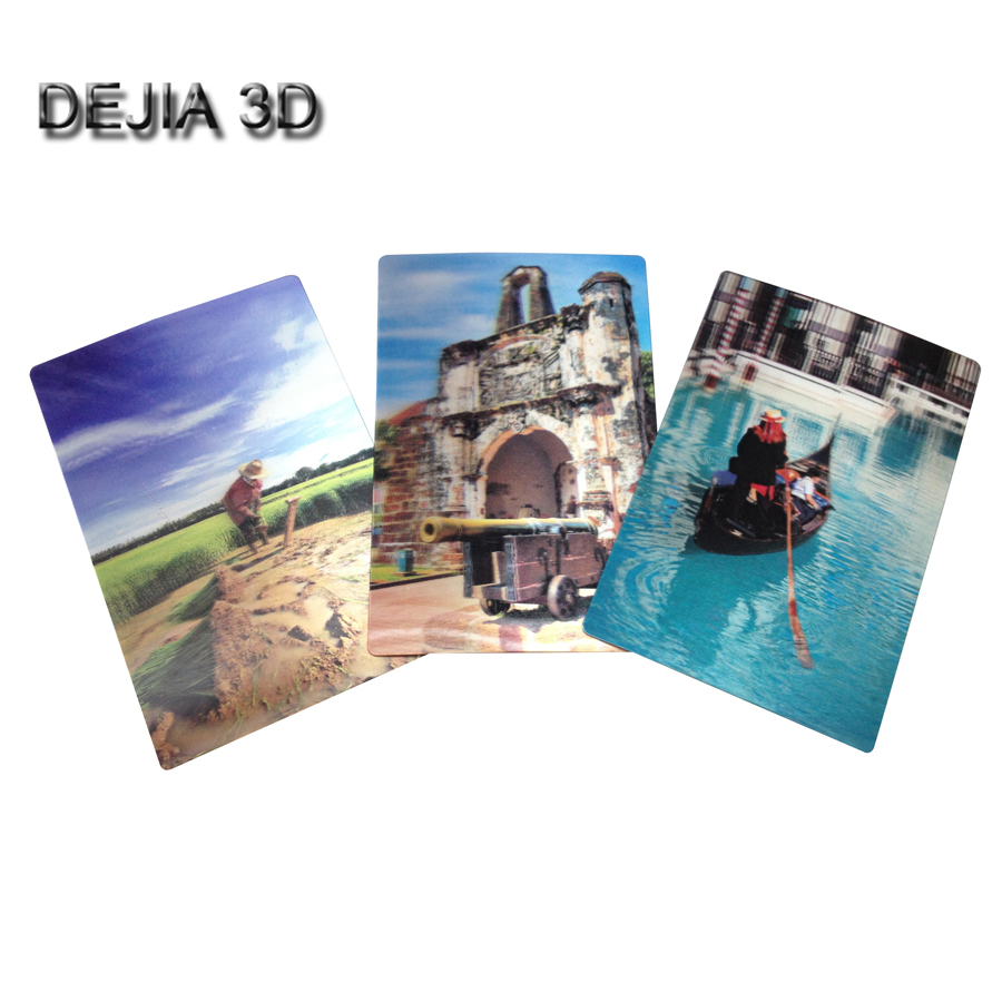 3D Lenticular Postcard