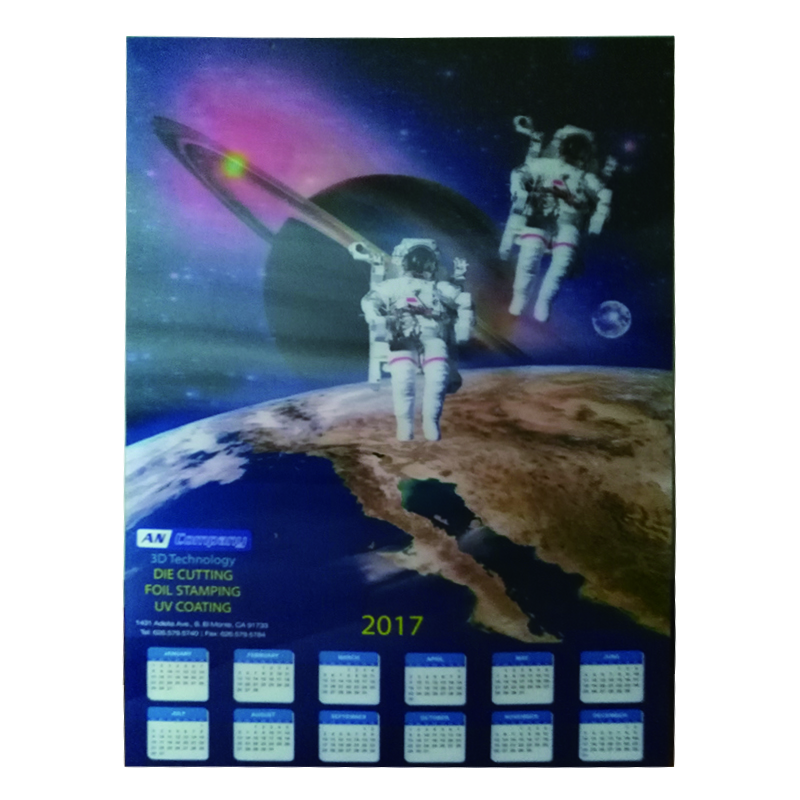 3D Lenticular Calendar